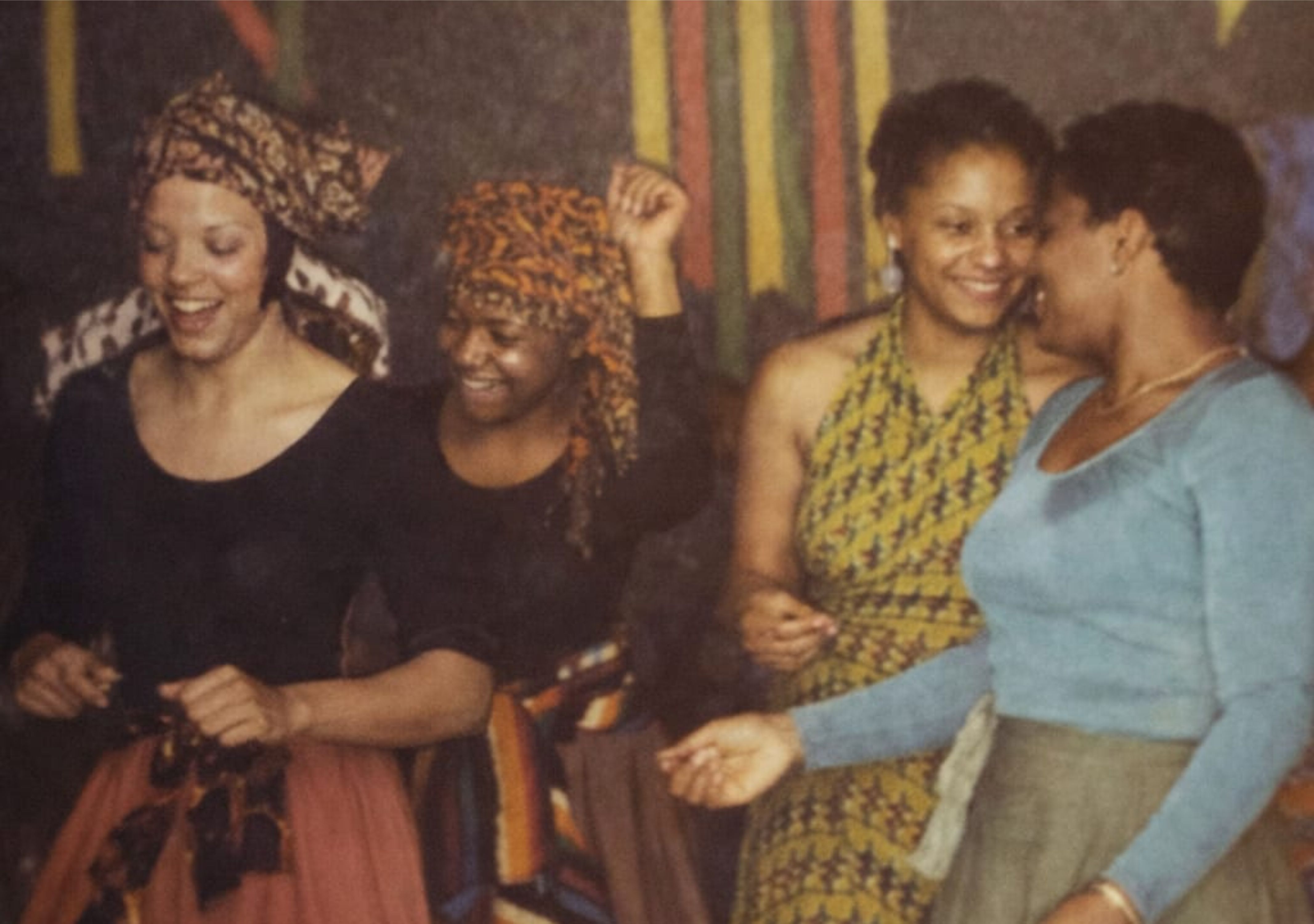 Antoinette Pitcan with friends
